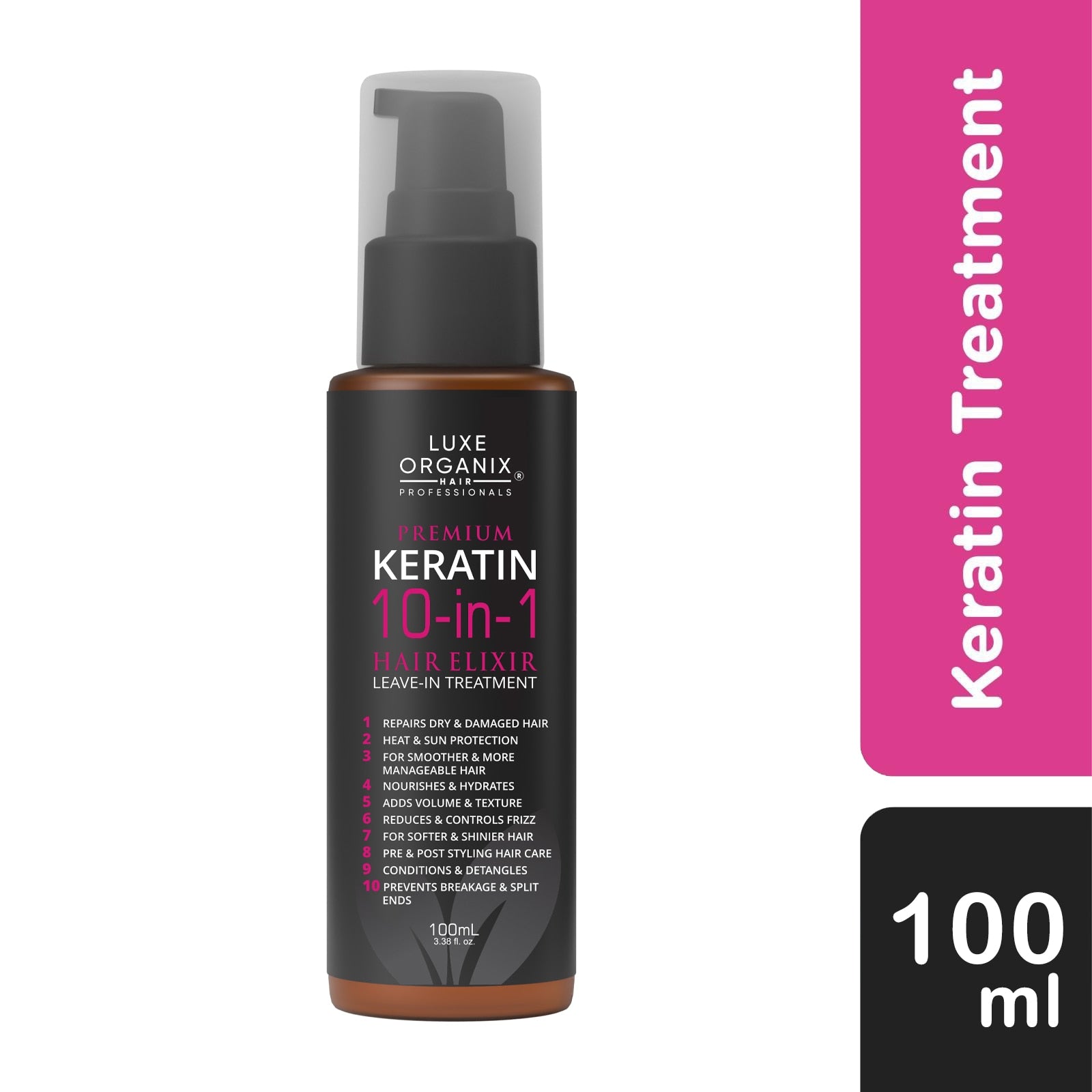 Keratin 10in1 Hair Elixir Leave-in Treatment 100ml