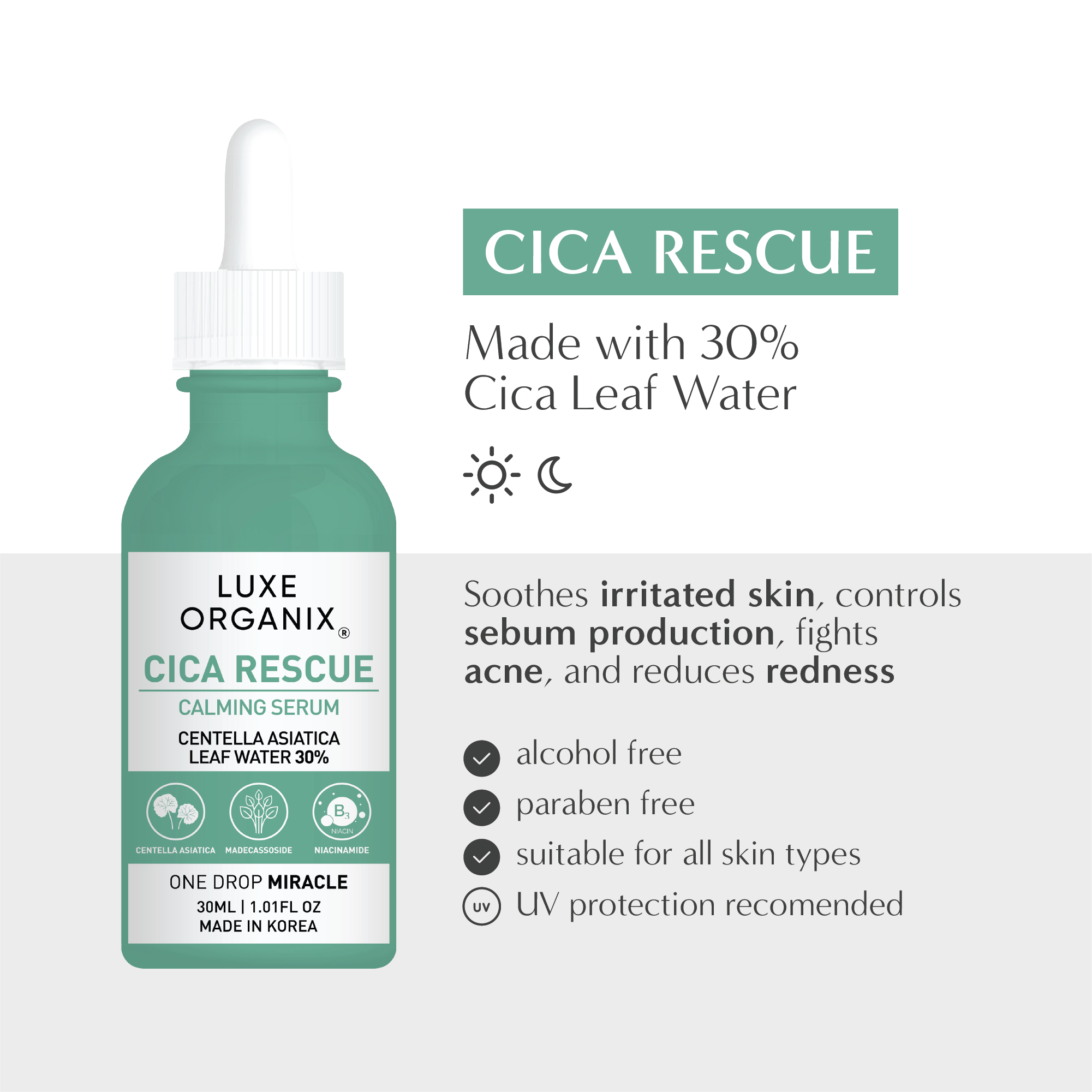 Cica Rescue Calming Serum 30ml