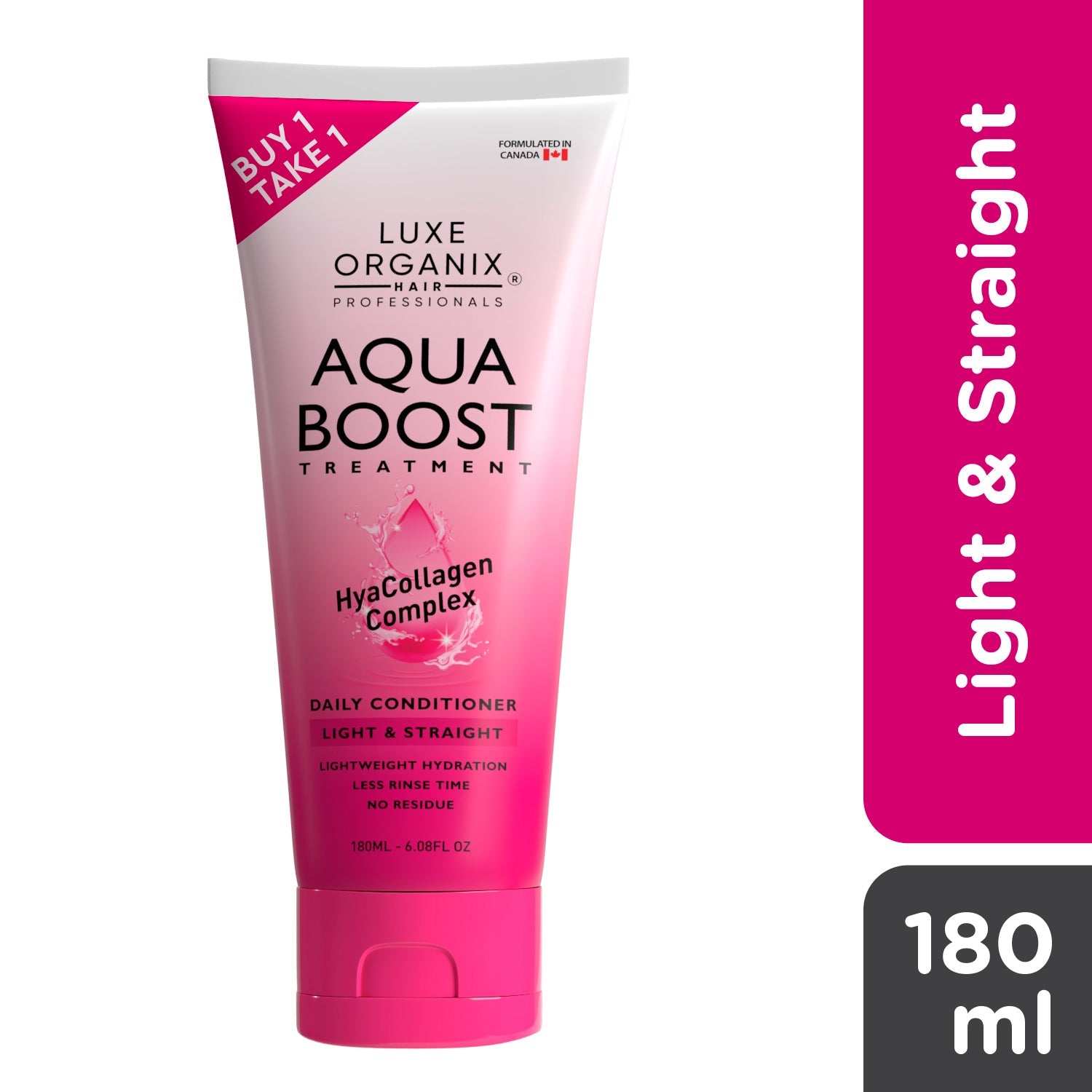 Aqua Boost Professional Treatment 180ml (Buy 1 Take 1) - Light & Straight