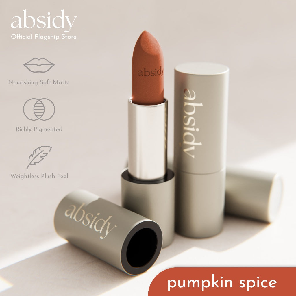 Absidy Cashmere Kiss Matte Lipstick in Pumpkin Spice