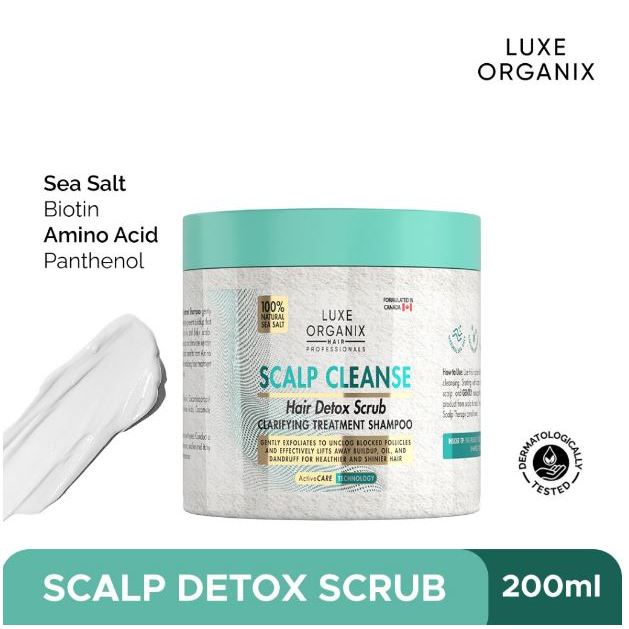 Scalp Cleanse Hair Detox Scrub Clarifying Treatment Shampoo 220g