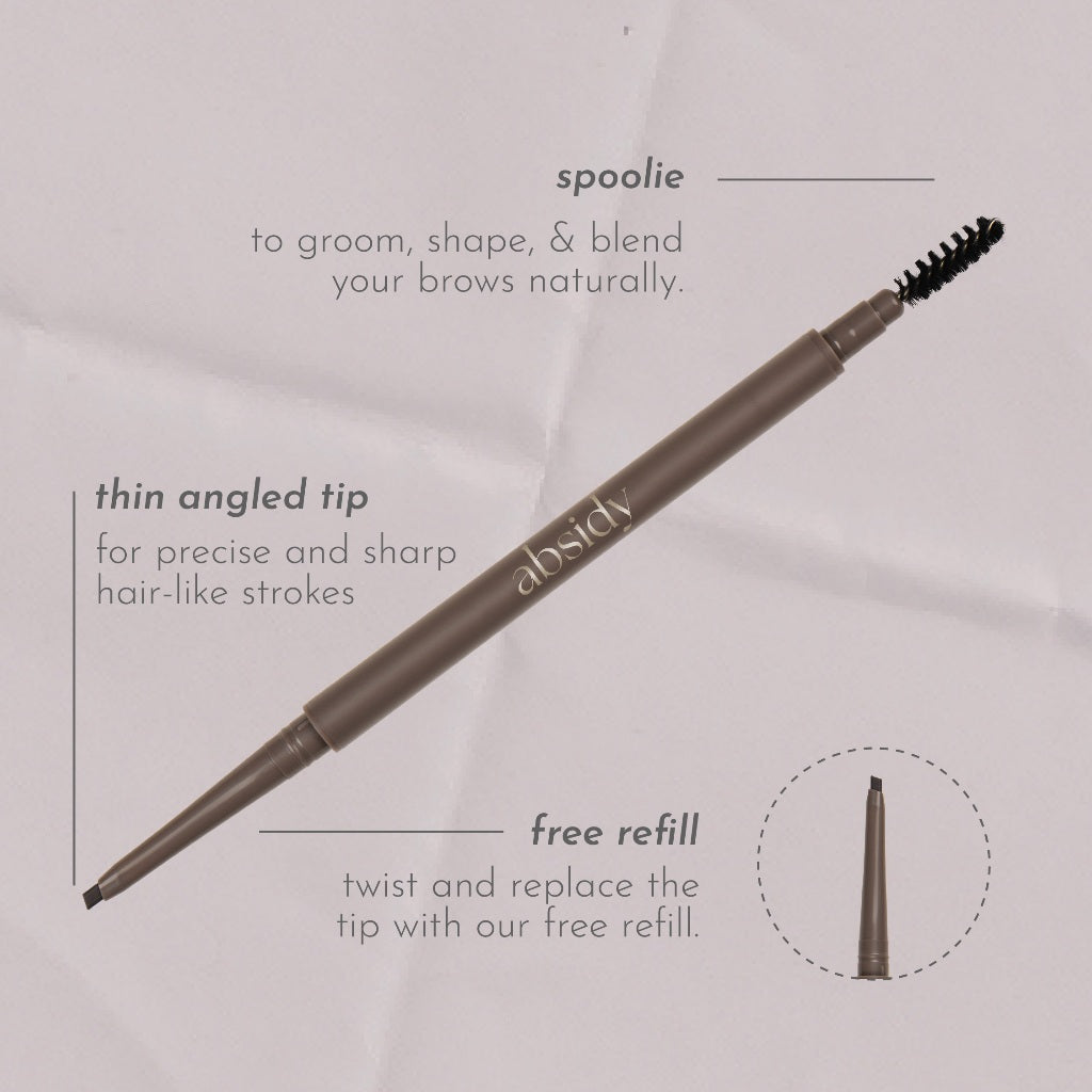 Absidy Shape & Define Eyebrow Pencil in Taupe
