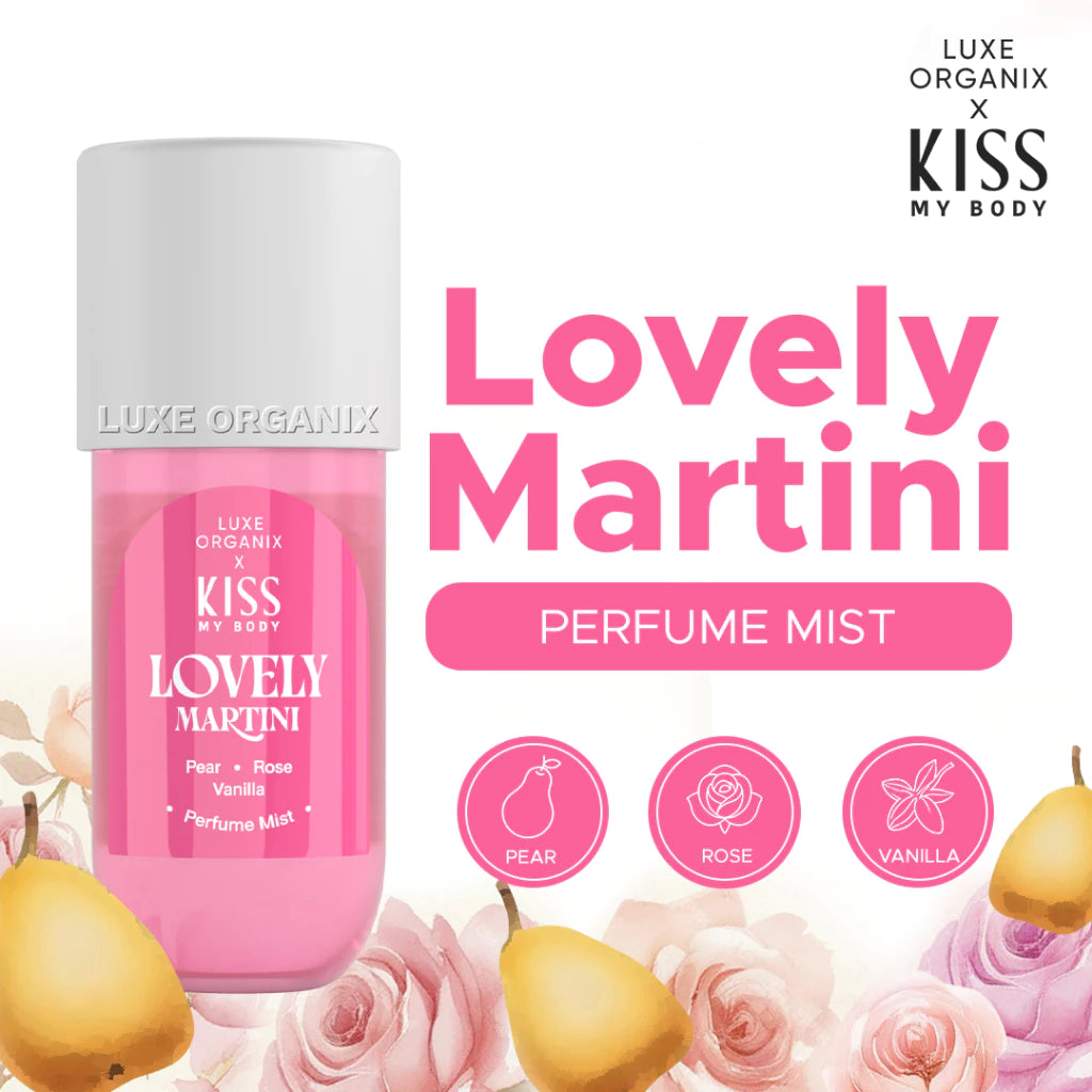 KISS MY BODY Perfume Mist 88ml - Lovely Martini