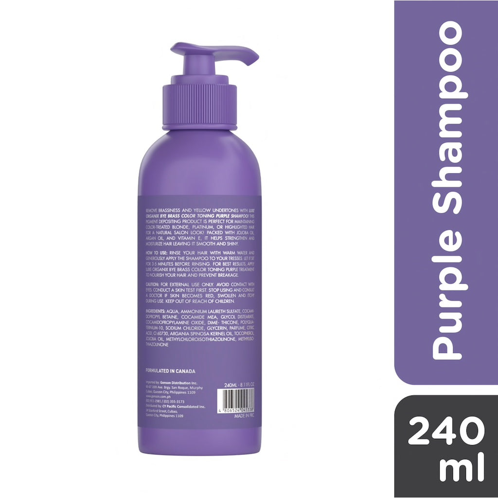 Bye Brass Purple Shampoo 210ml