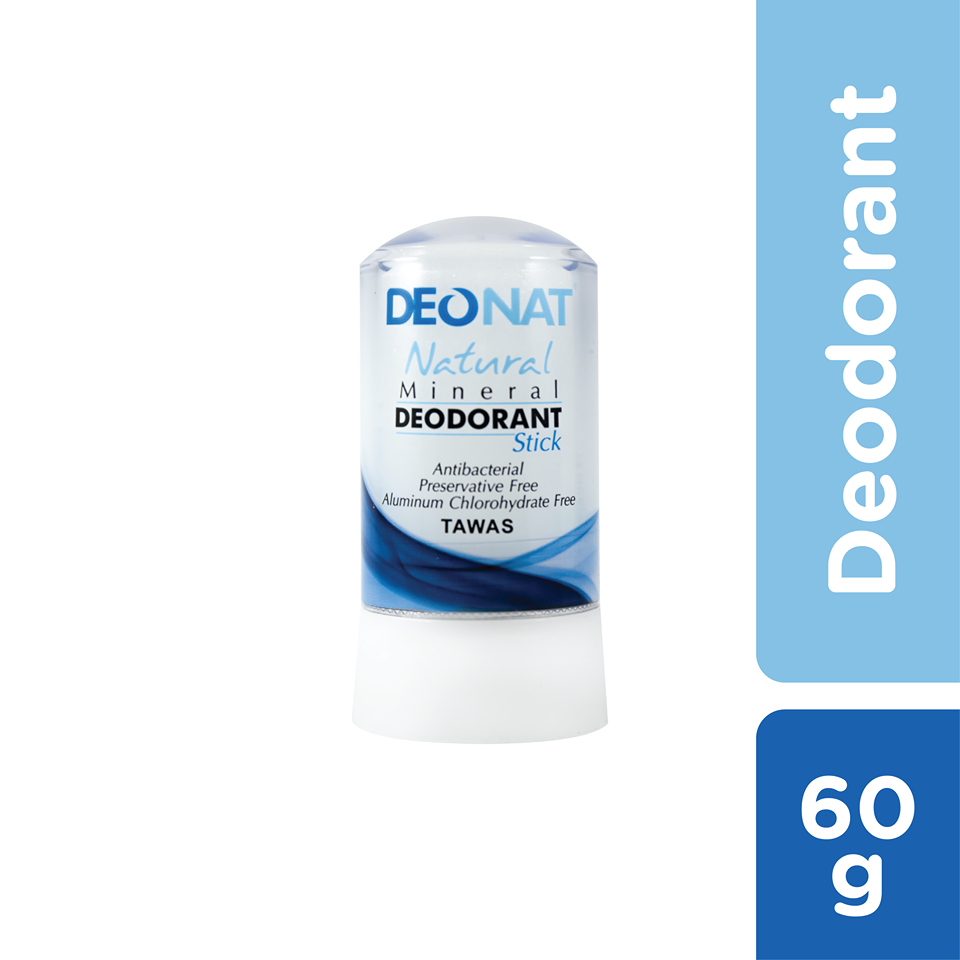 Deonat Mineral Deodorant Stick 60g (Natural)