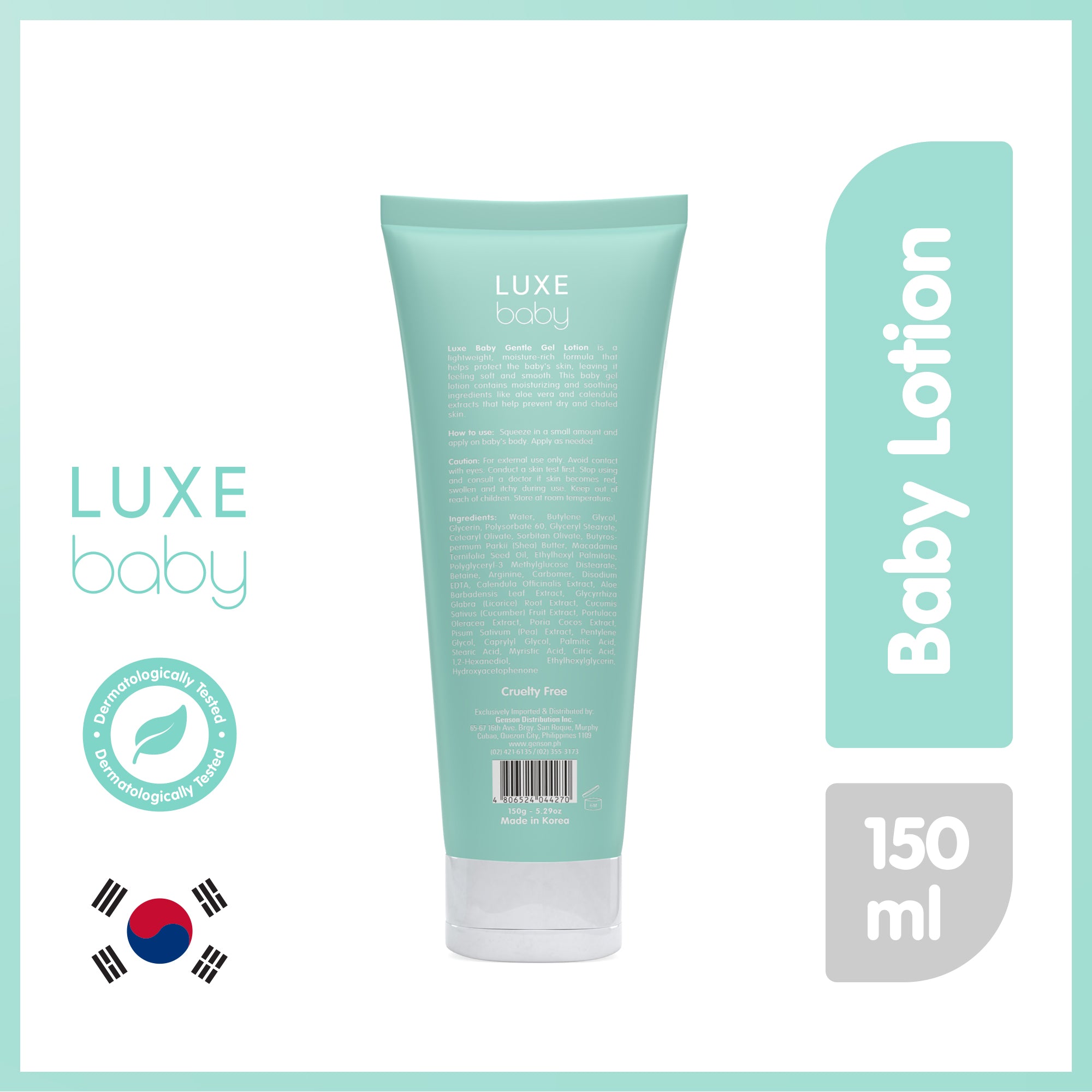 Luxe Baby Gentle Soothing & Moisturizing Gel Lotion 150ml