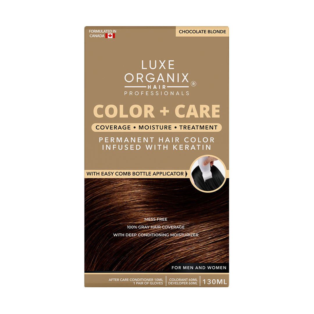 Keratin Hair Color + Care Chocolate Blonde 130ml