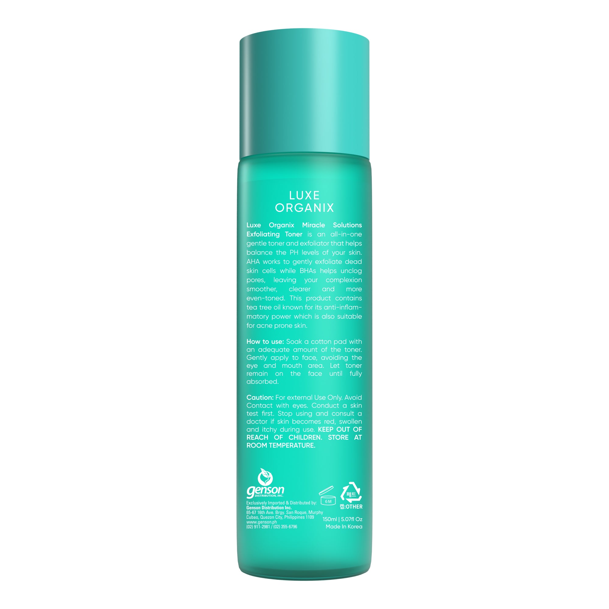 Miracle Solutions Exfoliating Toner 150ml