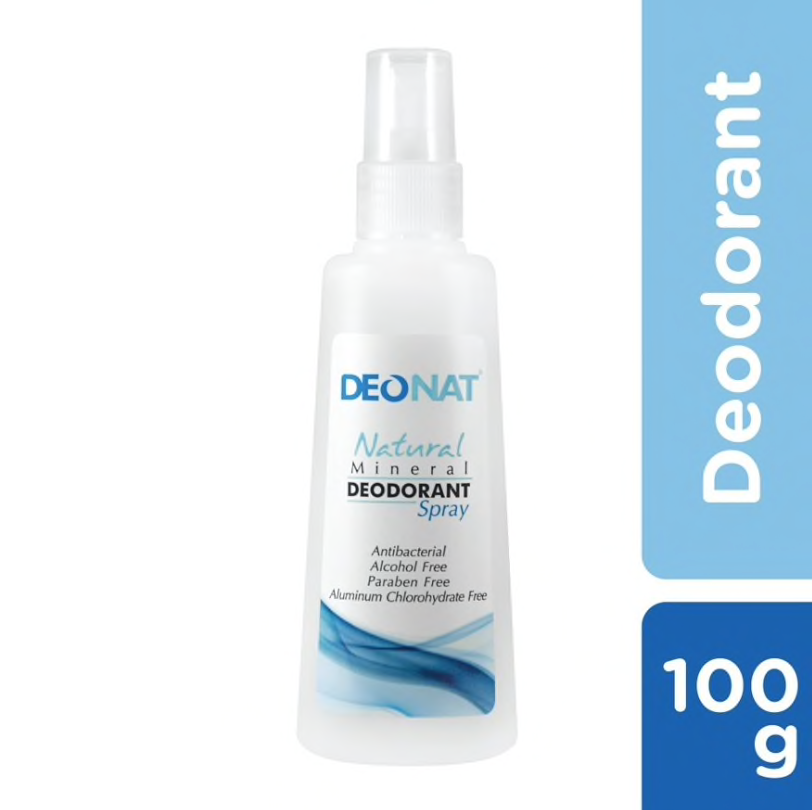 Deonat Mineral Deodorant Spray 100ml (Natural)