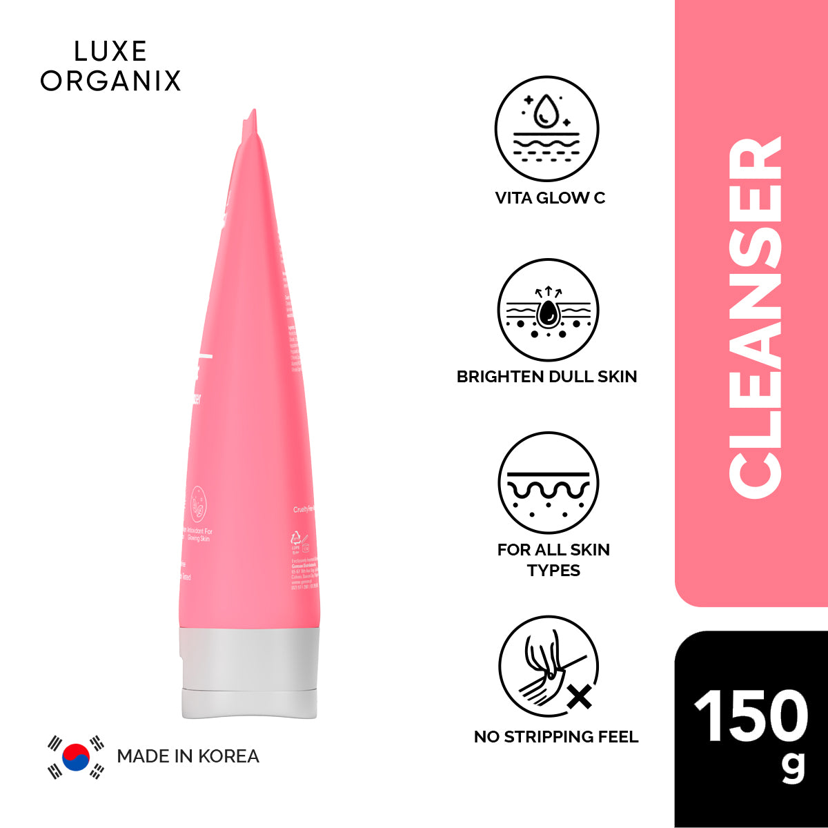 Power Glow Creamy Whip Cleanser 150ml
