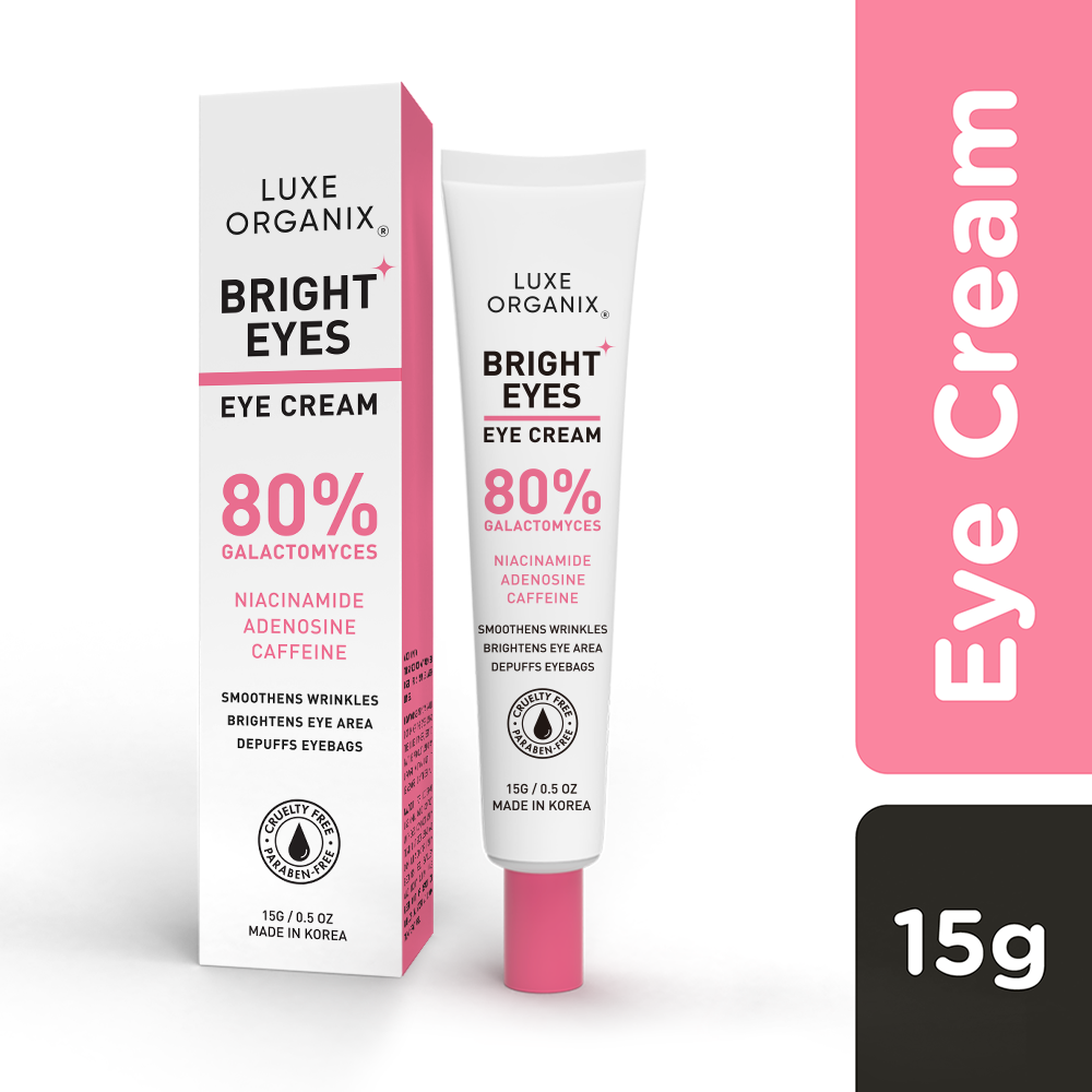 Bright Eyes Eye Cream 80% Galactomyces 15g – Luxe Organix Australia