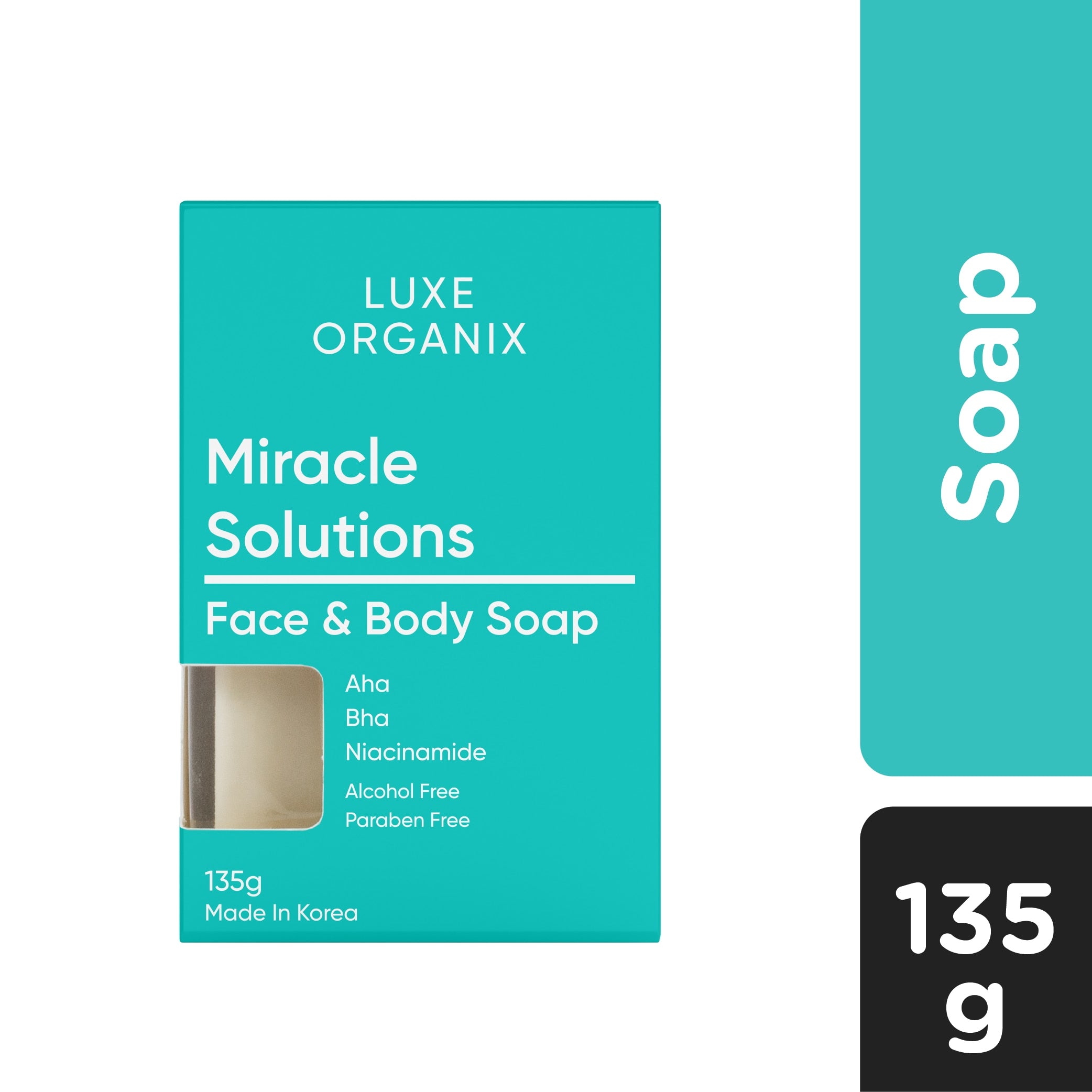 Miracle Solutions Face & Body Soap 135g